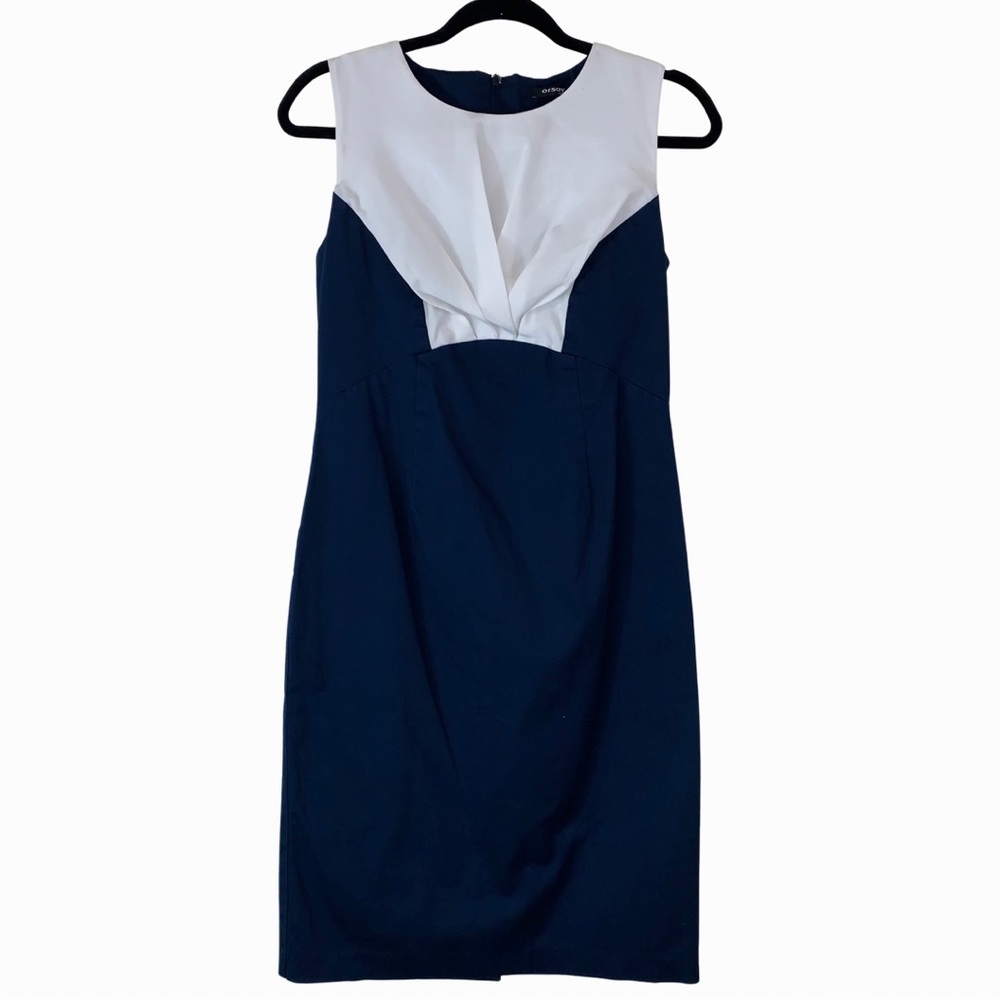 Sleeveless Sheath Dress Orsay Vintage European Work Office Business Interview